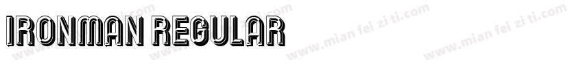 IronMan Regular字体转换